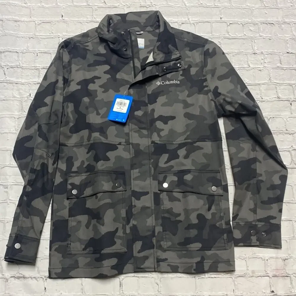 NWT Columbia Tanner Ranch Jacket Camo M